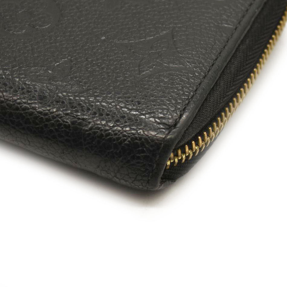 LOUIS VUITTON Empreinte Secret Long Wallet Black TN4115