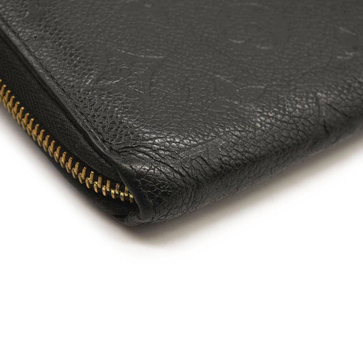 LOUIS VUITTON Empreinte Secret Long Wallet Black TN4115