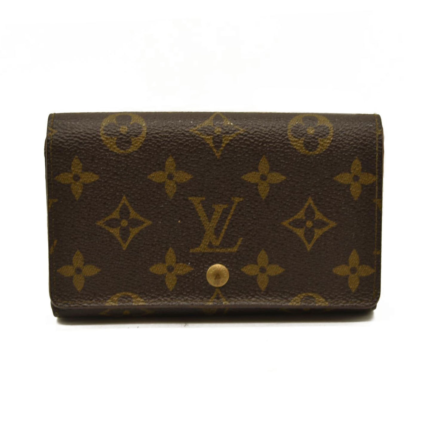 Louis Vuitton  Monogram Porte-Monnaie Billets Tresor Wallet RA0910