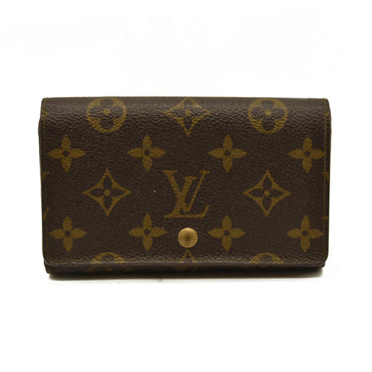 Louis Vuitton  Monogram Porte-Monnaie Billets Tresor Wallet RA0910