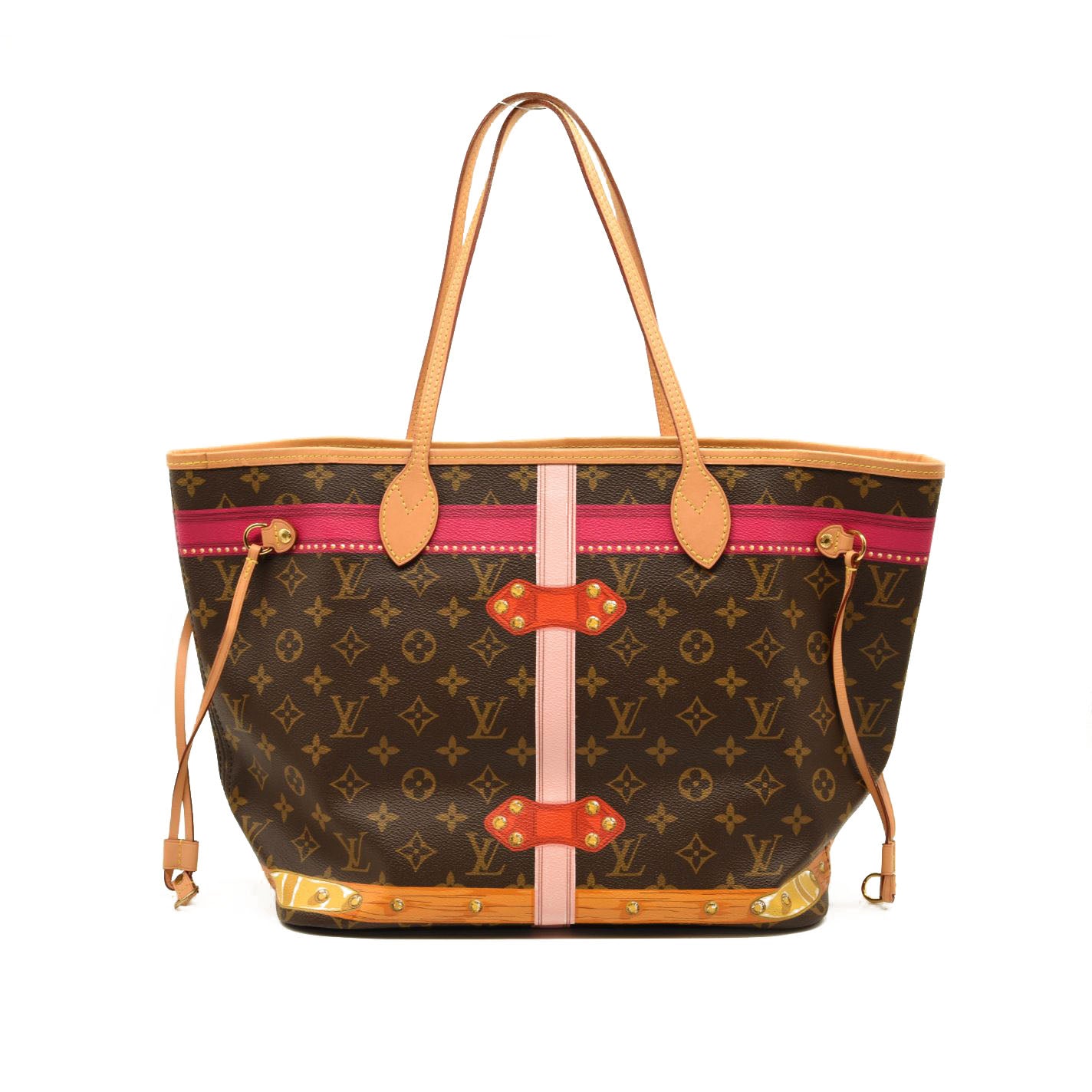 LOUIS VUITTON Monogram Summer Trunks Neo Neverfull MM