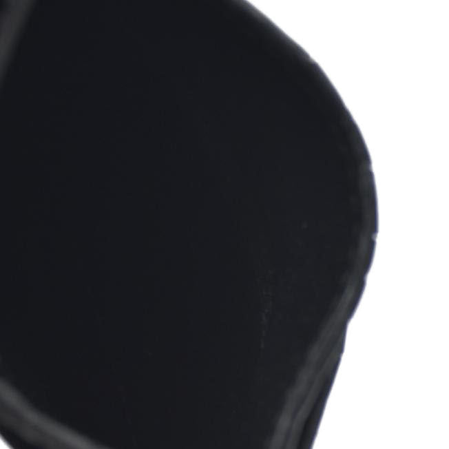 AUCTION $345 Jimmy Choo Logo Embossed Leather Card Case Black