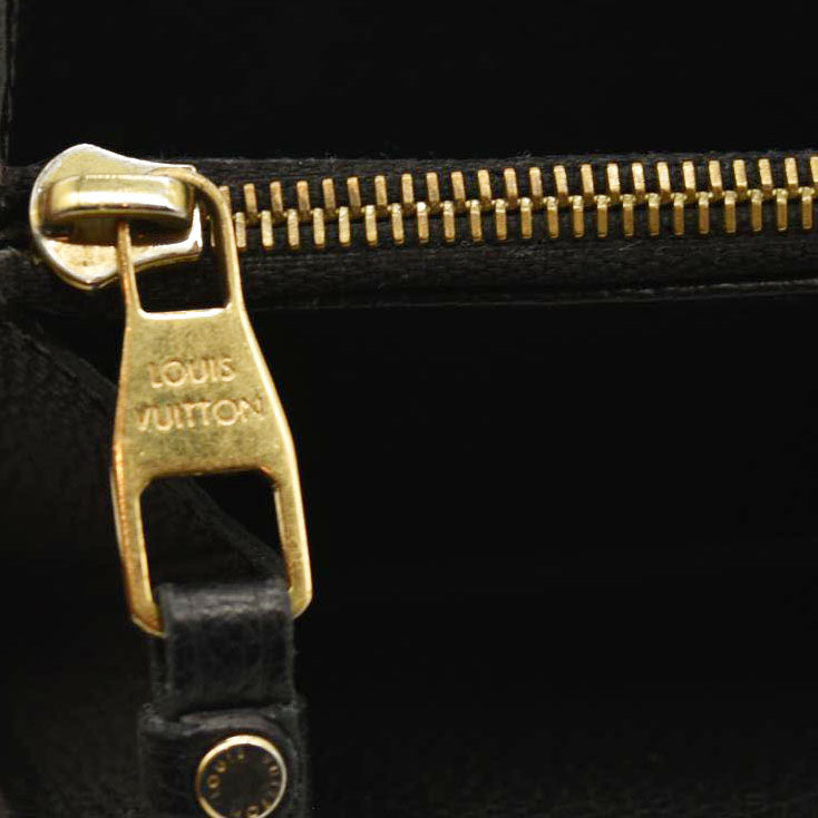 LOUIS VUITTON Empreinte Secret Long Wallet Black TN4115