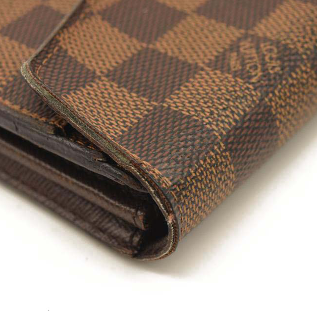 LOUIS VUITTON Damier Ebene Sarah Wallet NM