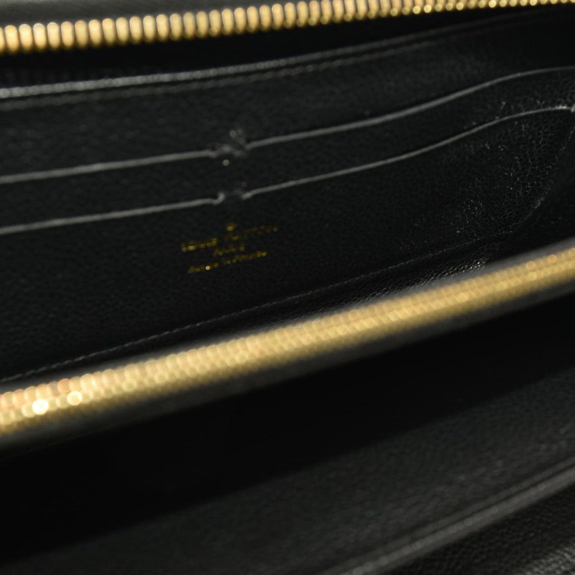 LOUIS VUITTON Empreinte Secret Long Wallet Black TN4115