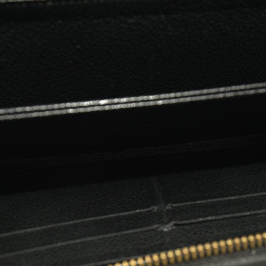 LOUIS VUITTON Empreinte Secret Long Wallet Black TN4115