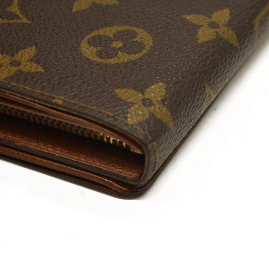 Louis Vuitton  Monogram Porte-Monnaie Billets Tresor Wallet RA0910