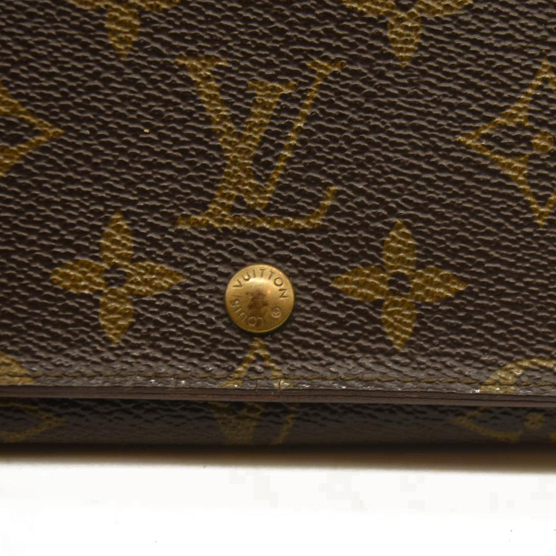 Louis Vuitton  Monogram Porte-Monnaie Billets Tresor Wallet RA0910