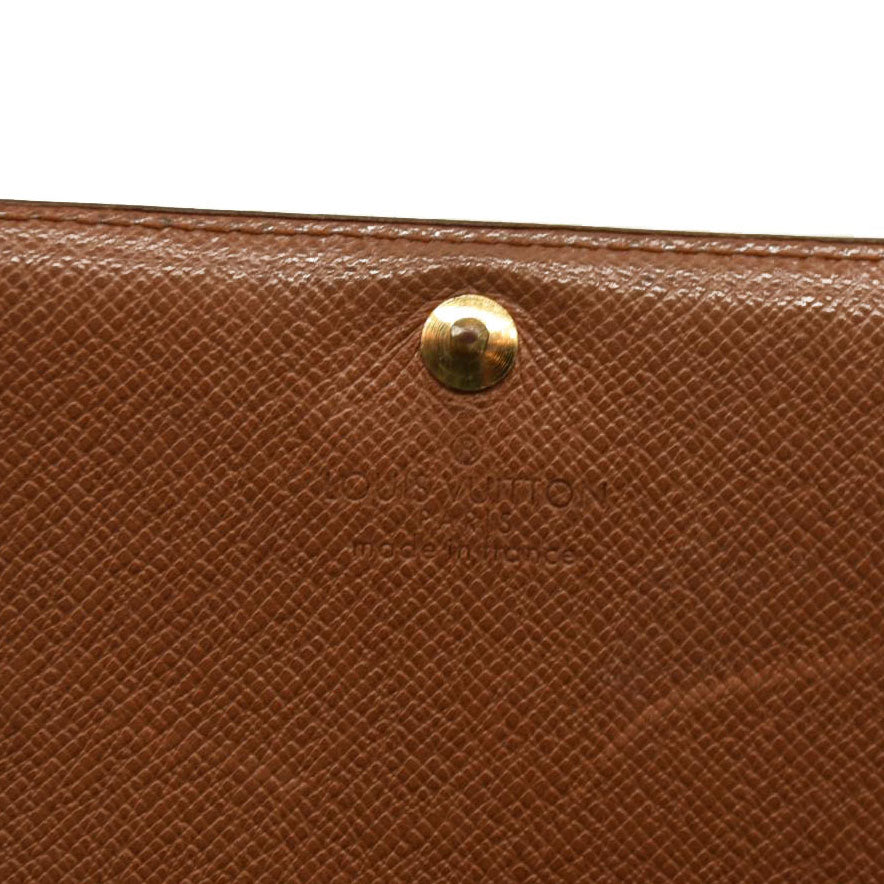 Louis Vuitton  Monogram Porte-Monnaie Billets Tresor Wallet RA0910