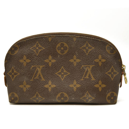 LOUIS VUITTON Monogram Cosmetic Pouch 	CA0074