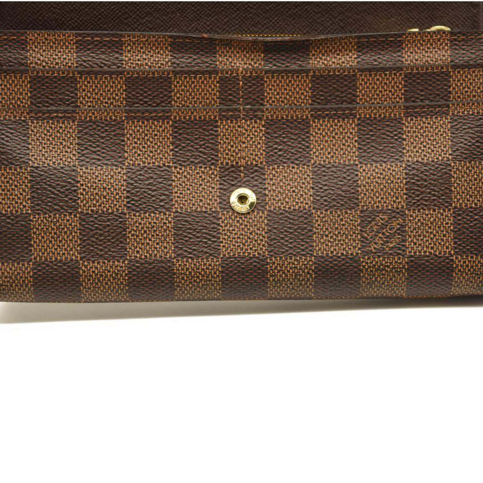 LOUIS VUITTON Damier Ebene Sarah Wallet NM