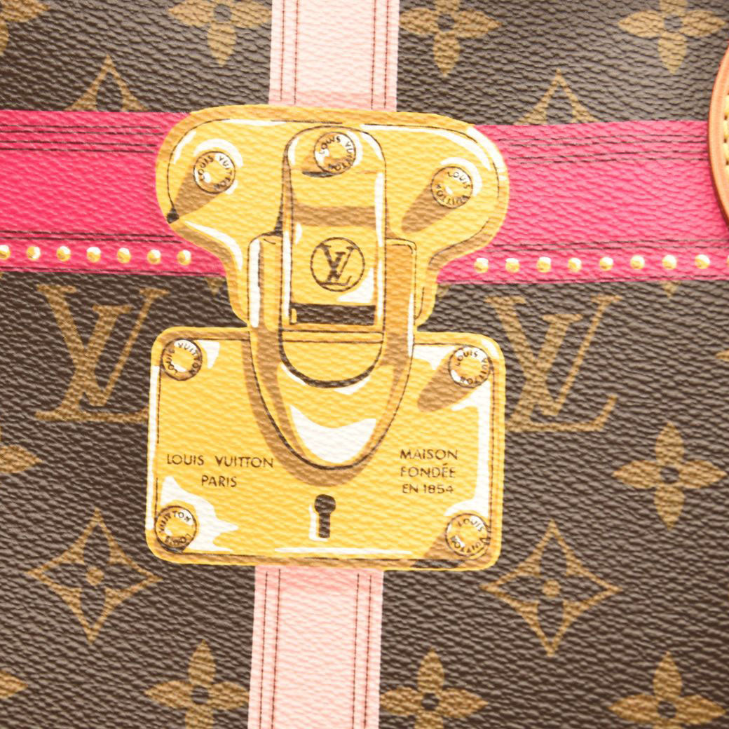 LOUIS VUITTON Monogram Summer Trunks Neo Neverfull MM