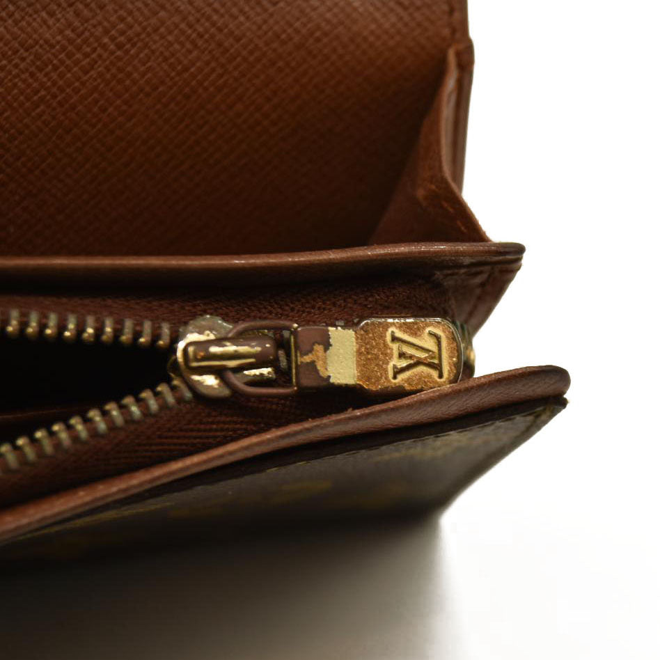 Louis Vuitton  Monogram Porte-Monnaie Billets Tresor Wallet RA0910