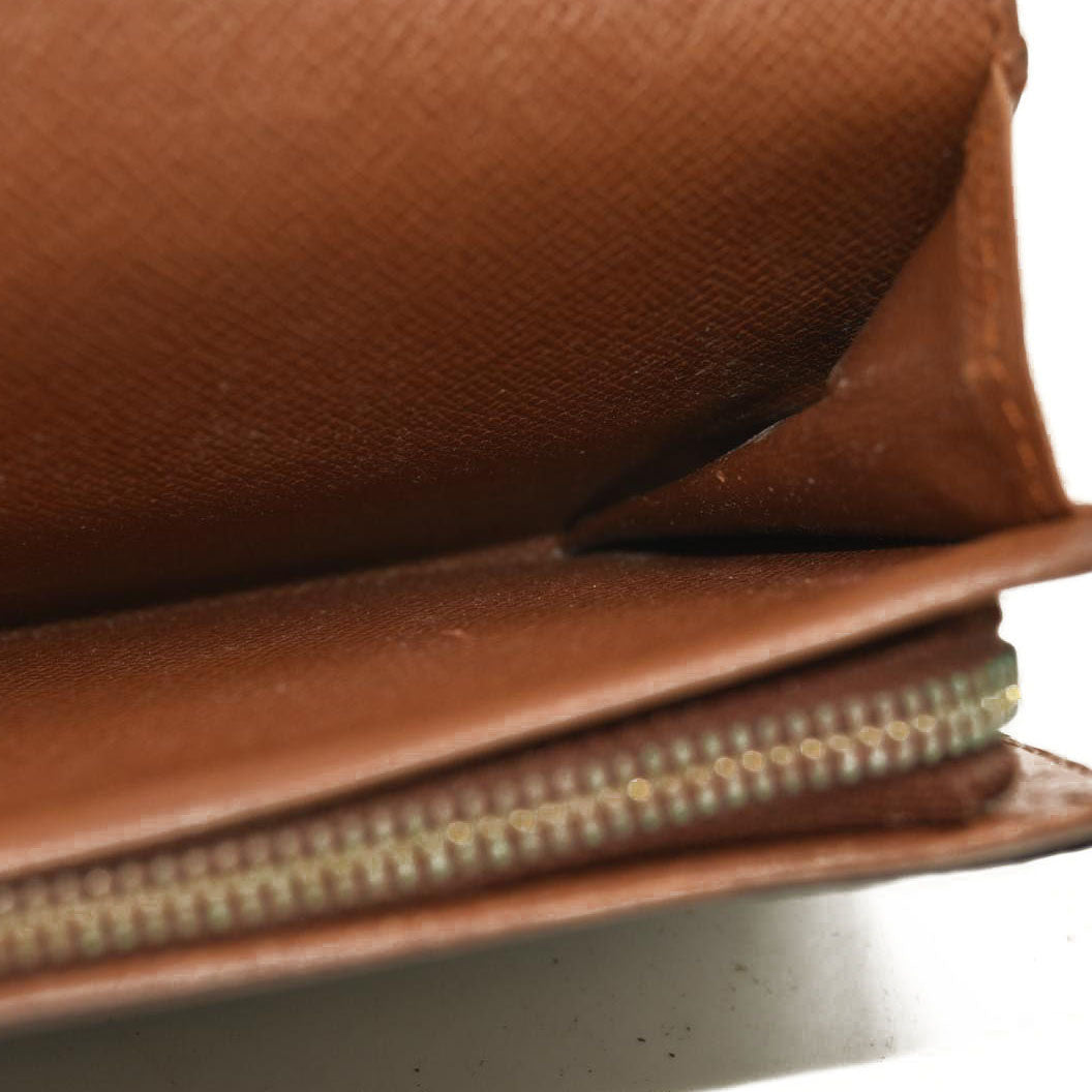 Louis Vuitton  Monogram Porte-Monnaie Billets Tresor Wallet RA0910