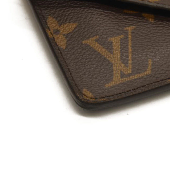 LOUIS VUITTON  Monogram Recto Verso Card Holder Black