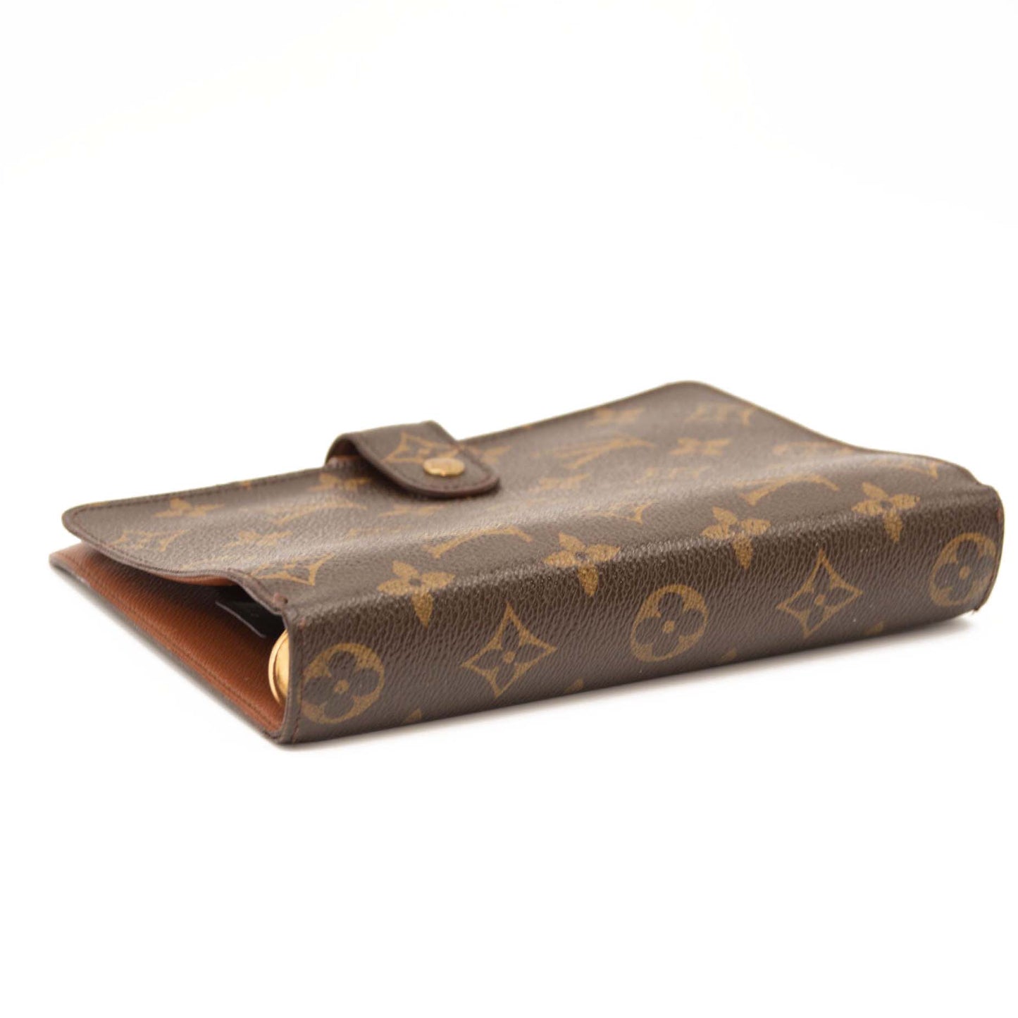 USED Louis Vuitton Medium Ring Agenda Cover Monogram MM