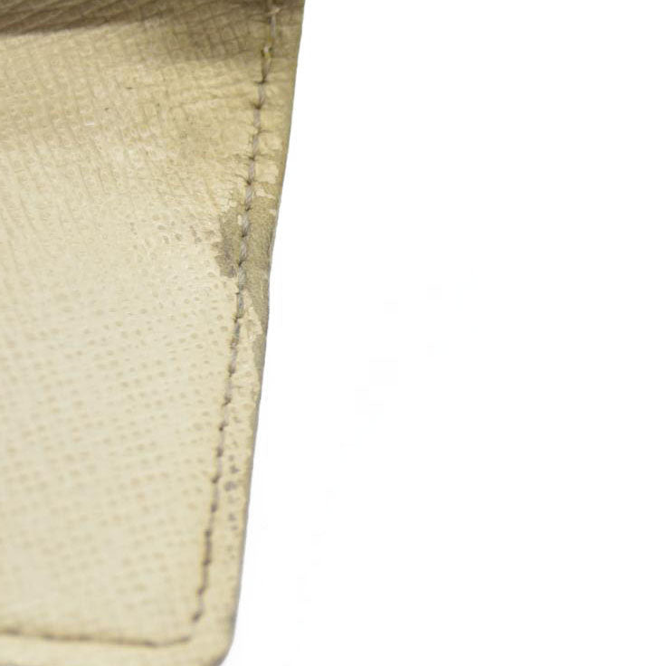 AUCTION $345 Louis Vuitton Damier Azur Multicles 6 Ring Key Case White CT3028