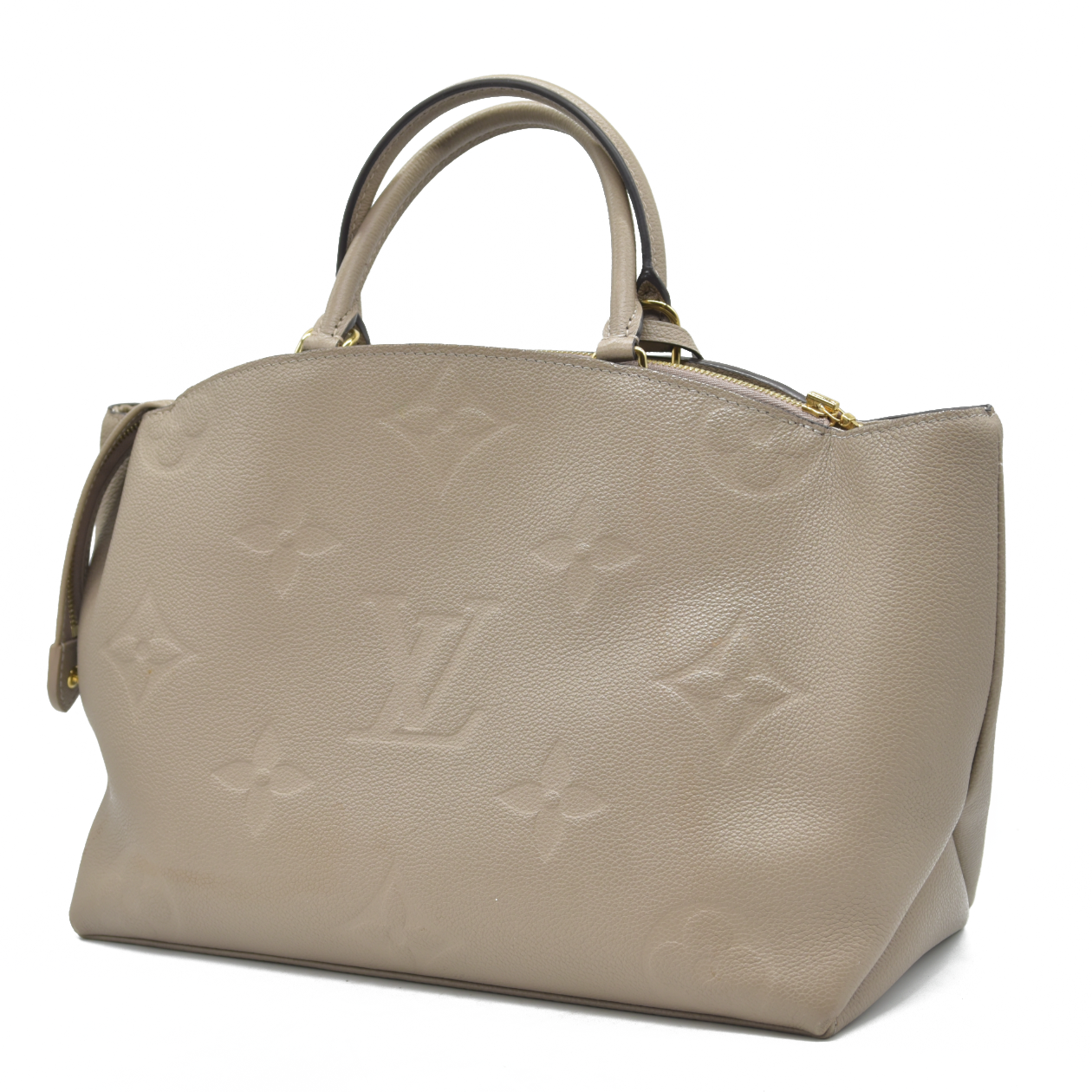 $3800 Louis Vuitton Empreinte Monogram Giant Grand Palais Tourterelle