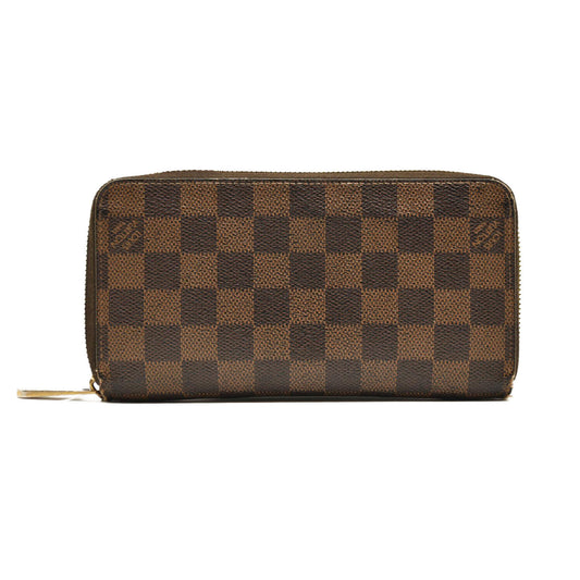 LOUIS VUITTON Damier Ebene Zippy Wallet