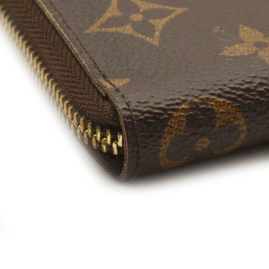 LOUIS VUITTON Damier Ebene Clemence Wallet Rose Ballerine CA0196