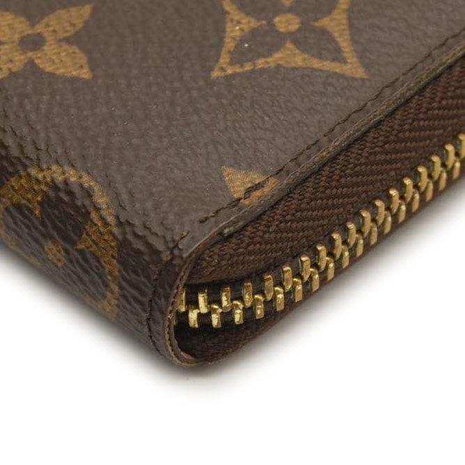 LOUIS VUITTON Damier Ebene Clemence Wallet Rose Ballerine CA0196