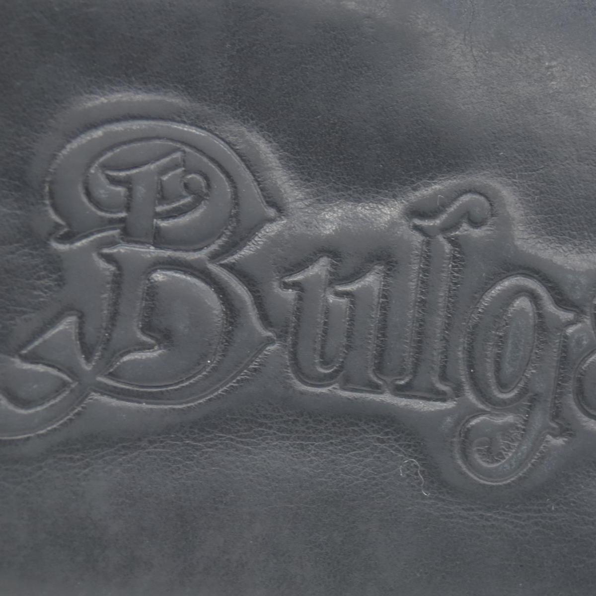 $840 BVLGARI ‘S.BULGARI’ ZIP AROUND WALLET BLACK CONSIGNMENT