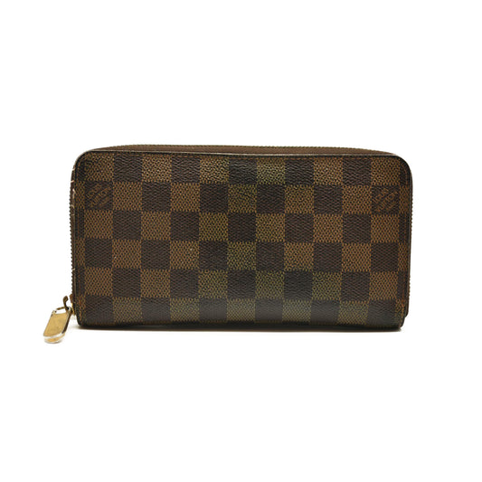 LOUIS VUITTON Damier Ebene Zippy Wallet