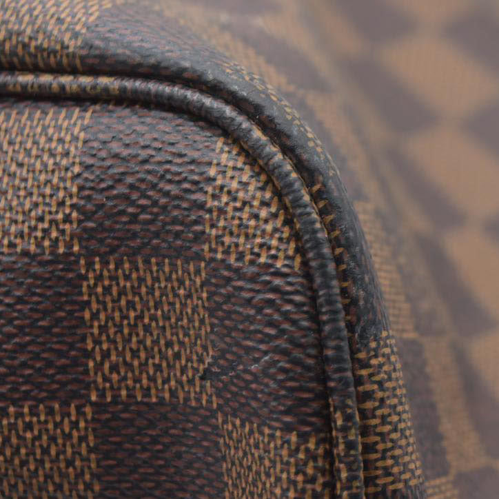 $2170 Louis Vuitton Damier Ebene Neverfull SD3109