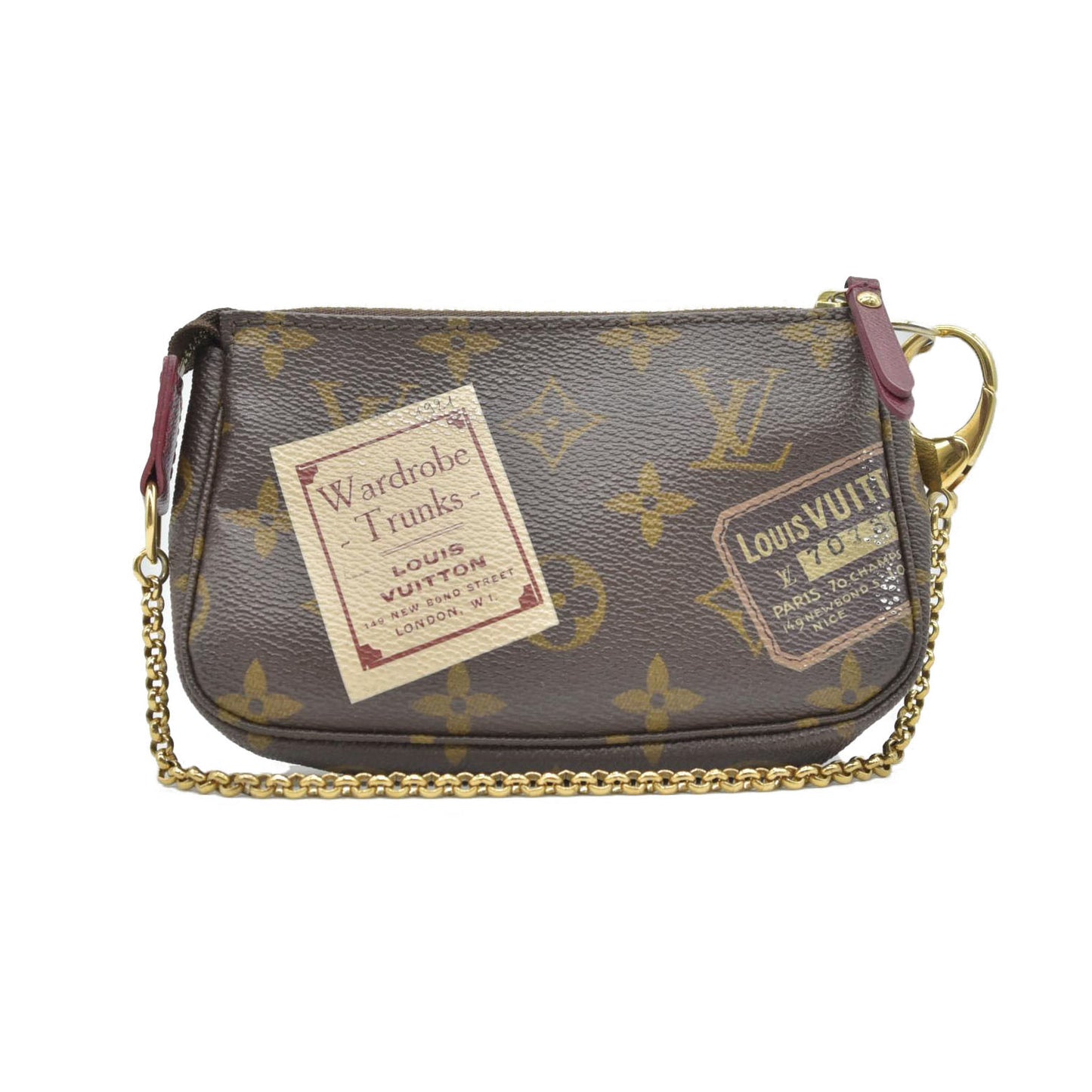 $845 Louis Vuitton Monogram Trunks and Bags Mini Pochette CONSIGNMENT