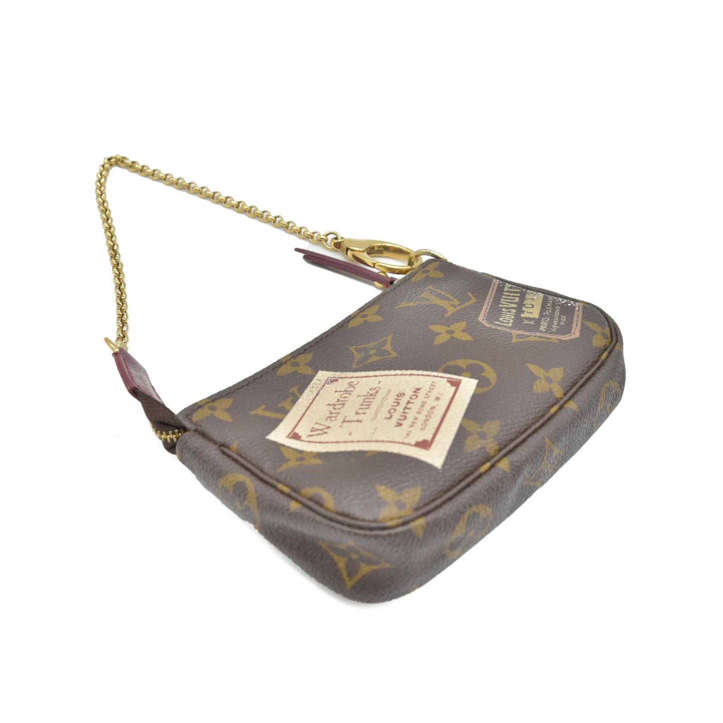 $845 Louis Vuitton Monogram Trunks and Bags Mini Pochette CONSIGNMENT