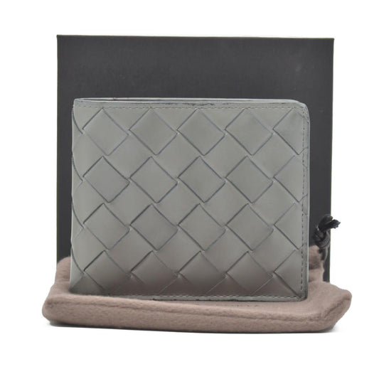 Bottega Veneta Nappa Maxi Intrecciato Bi-Fold Wallet