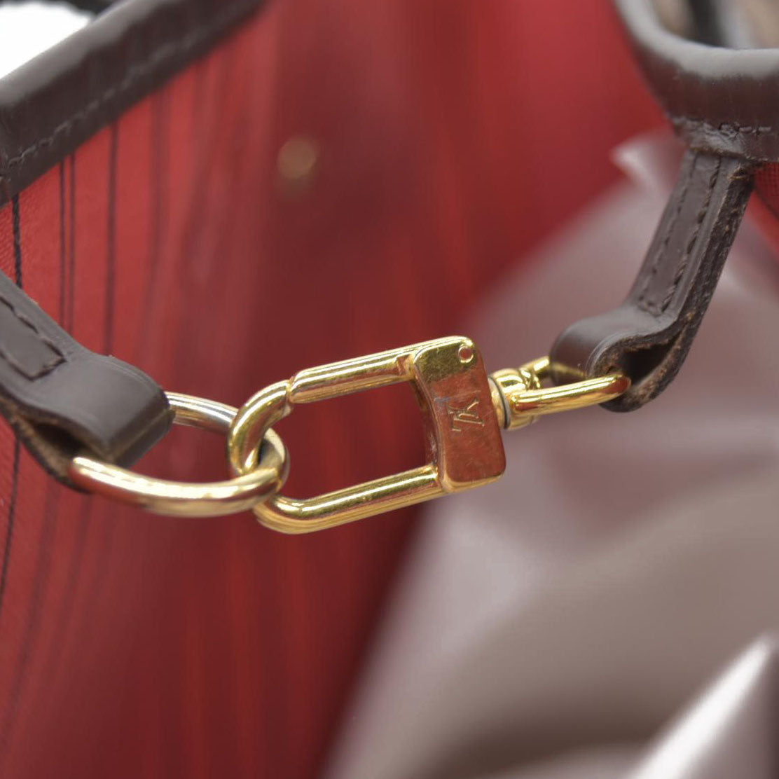 $2170 Louis Vuitton Damier Ebene Neverfull SD3109