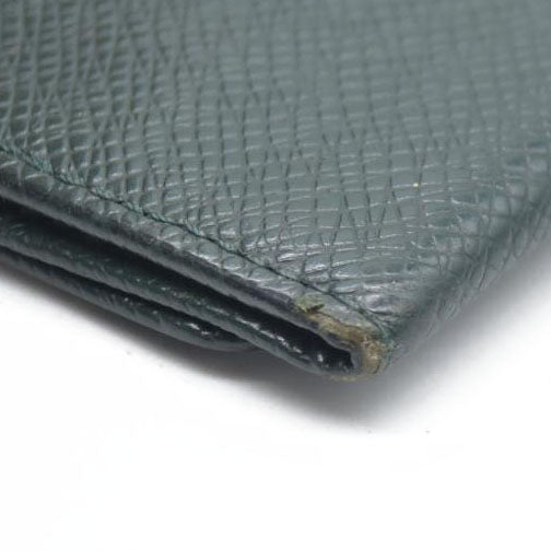 AUCTION $315 Louis Vuitton Taiga Leather Multicles 4 Ring Key Case Epicea CA0976