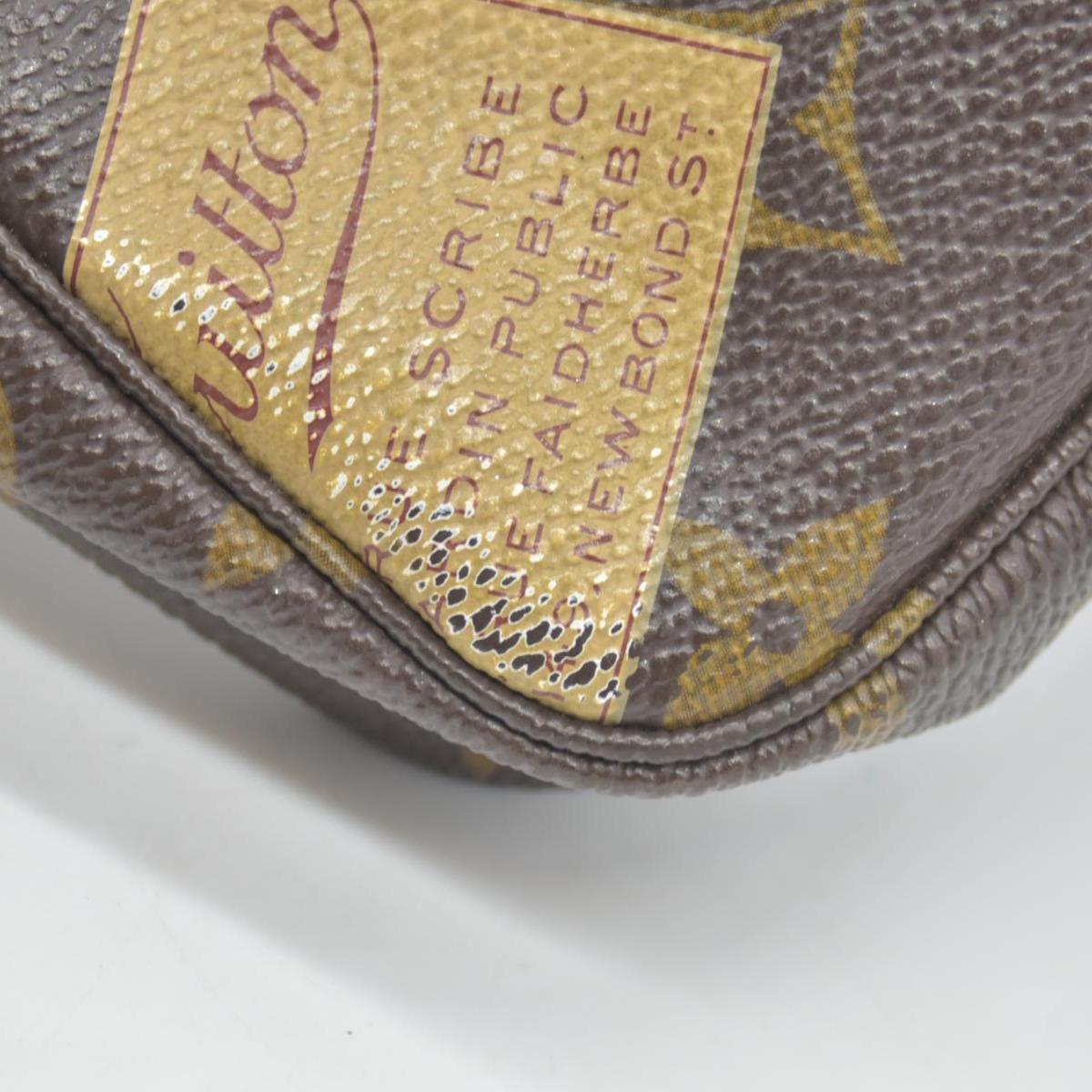 $845 Louis Vuitton Monogram Trunks and Bags Mini Pochette CONSIGNMENT