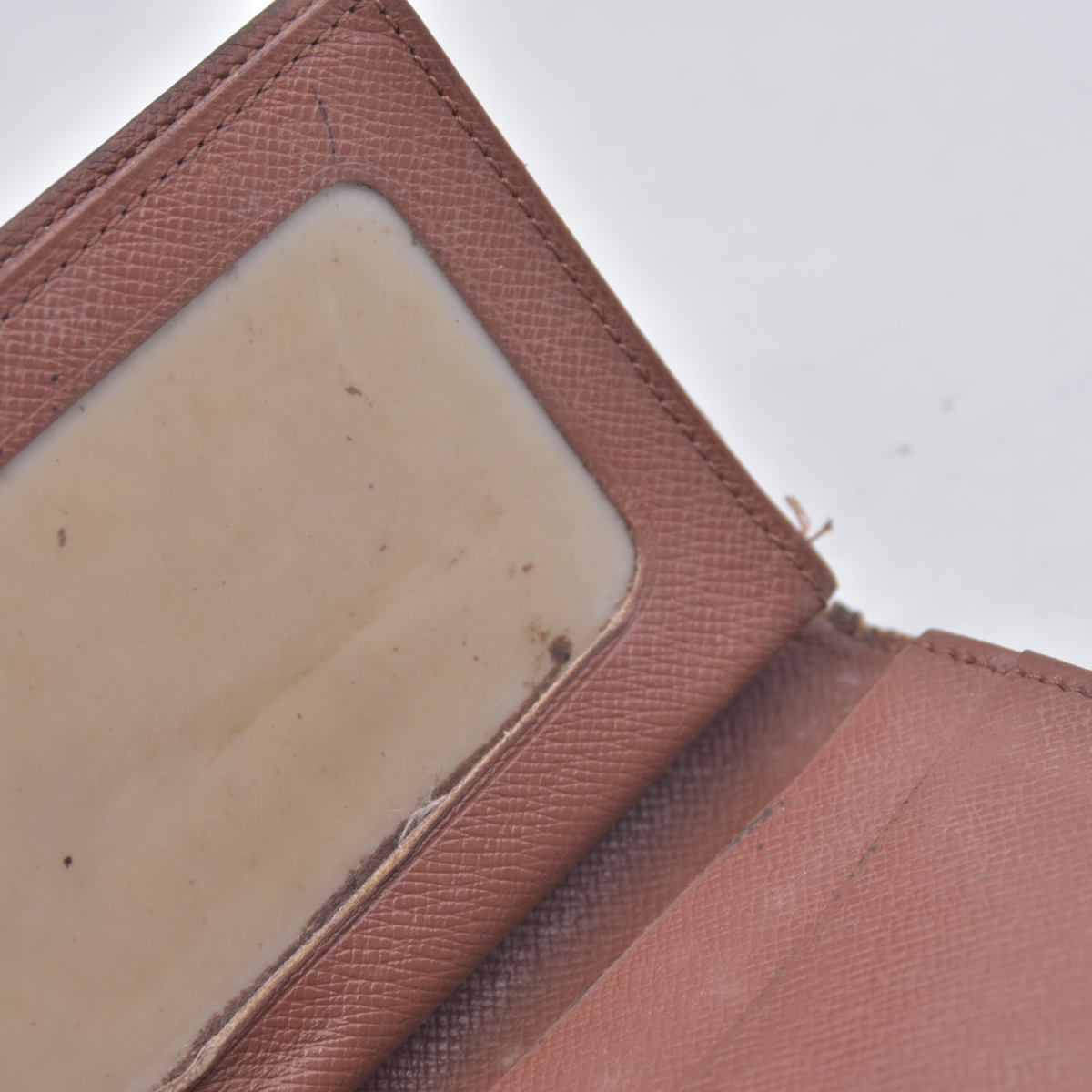 $395 1996 LOUIS VUITTON Monogram Card Holder Wallet CT1906