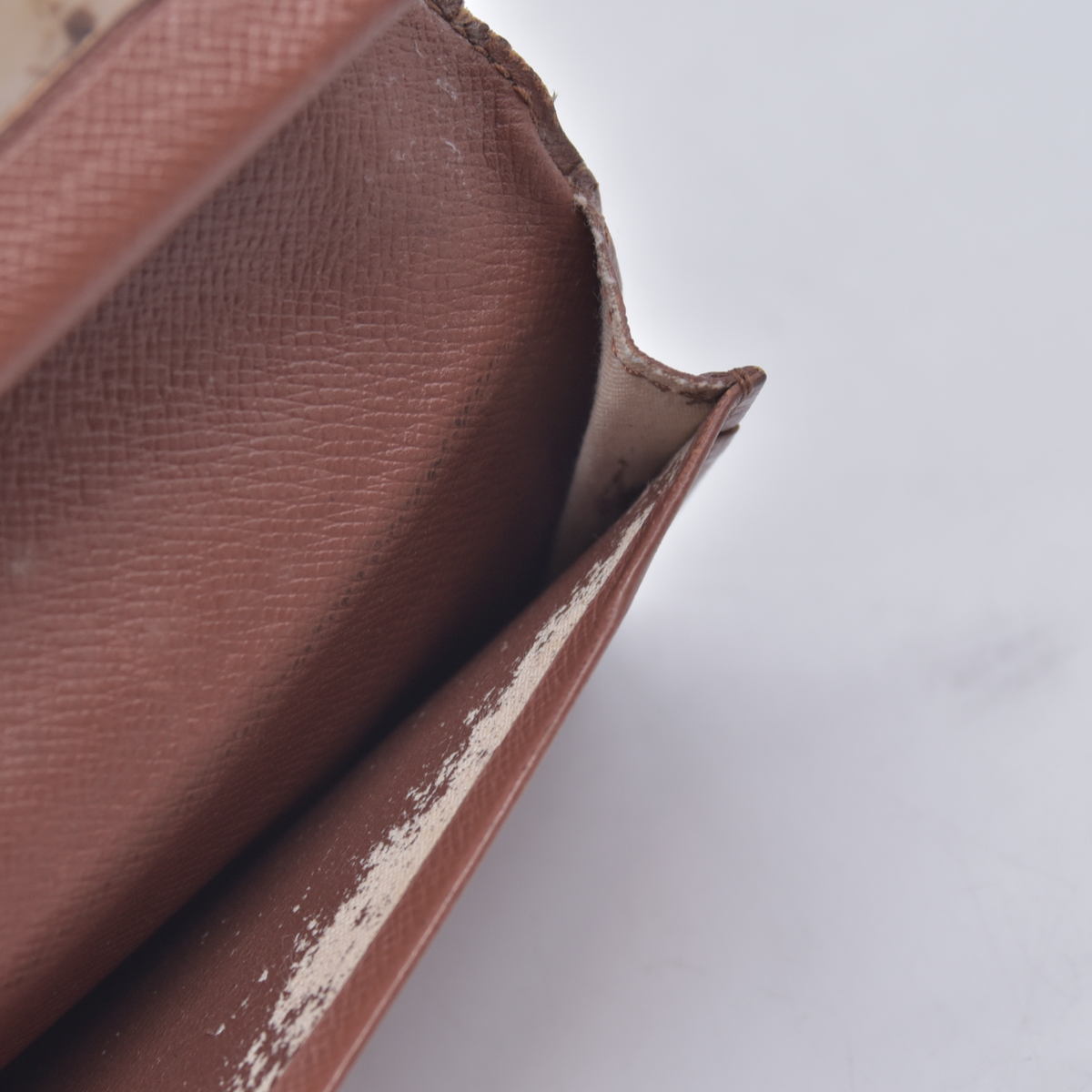 $395 1996 LOUIS VUITTON Monogram Card Holder Wallet CT1906