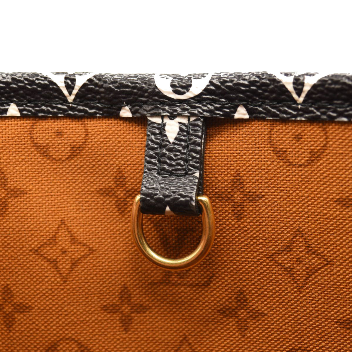 LOUIS VUITTON Monogram Giant Crafty Neverfull MM Creme Caramel