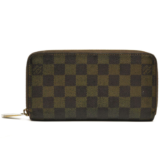 LOUIS VUITTON Damier Ebene Zippy Wallet