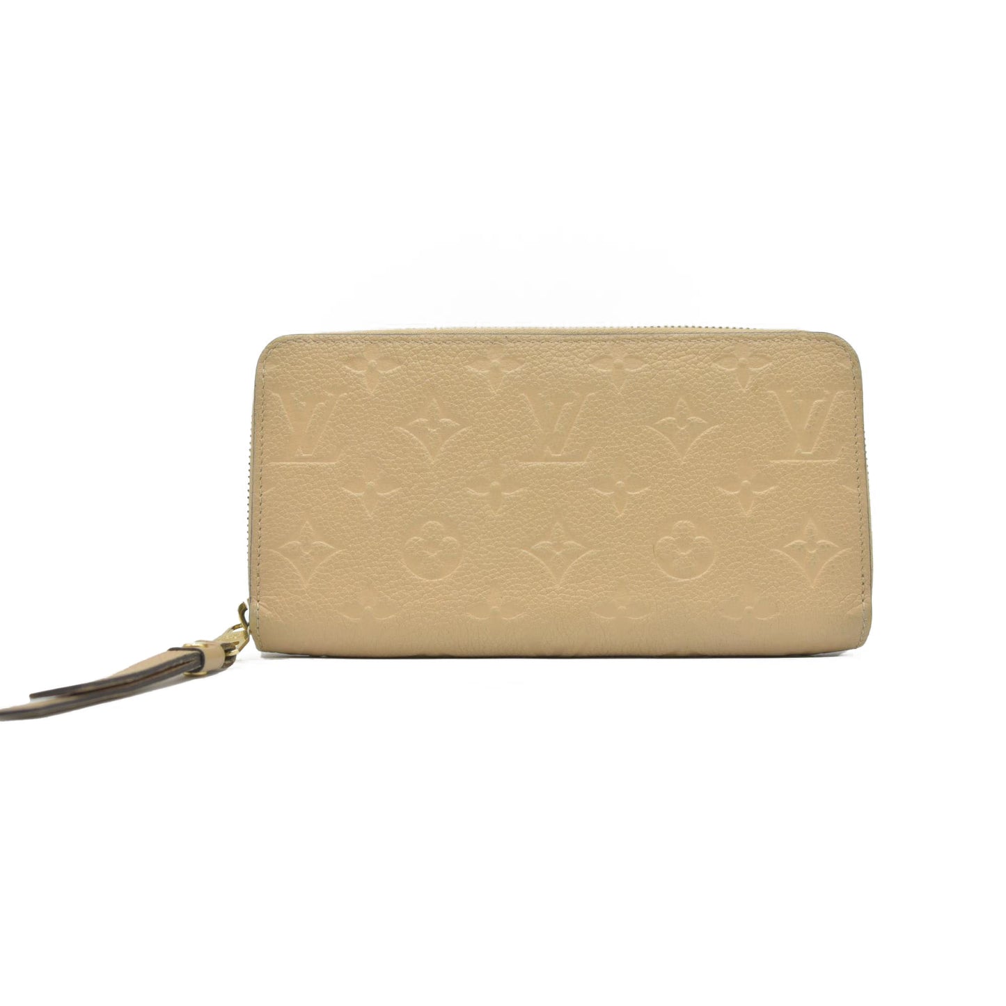 $1170 2015 Louis Vuitton Empreinte Clemence Wallet Dune  CONSIGNMENT SP2145