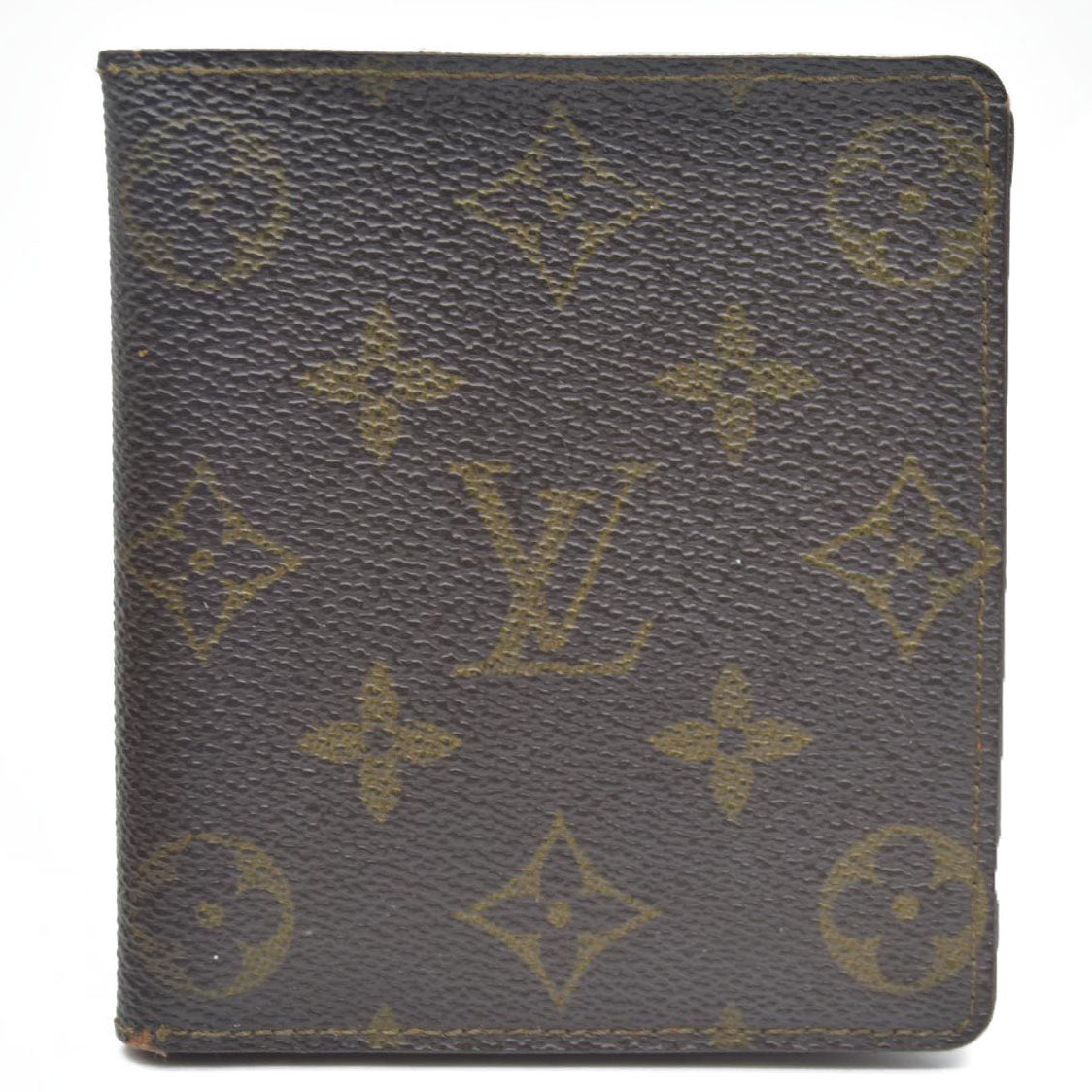 AUCTION $535 Louis Vuitton Monogram Porte Billets 10 Cartes Credit Bifold Wallet VI0052