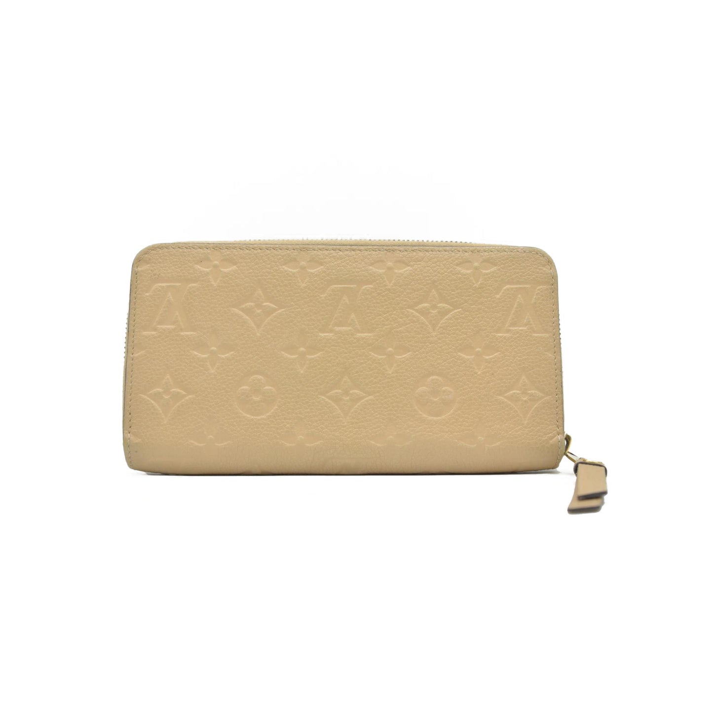 $1170 2015 Louis Vuitton Empreinte Clemence Wallet Dune  CONSIGNMENT SP2145
