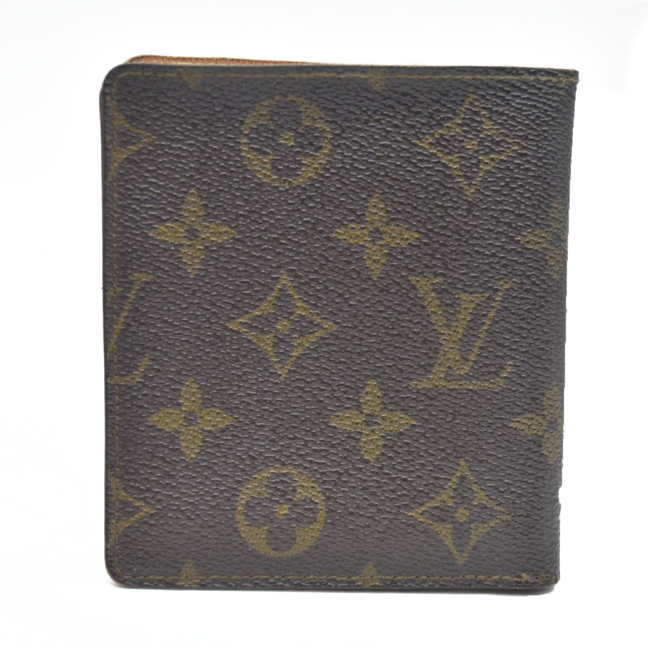 AUCTION $535 Louis Vuitton Monogram Porte Billets 10 Cartes Credit Bifold Wallet VI0052