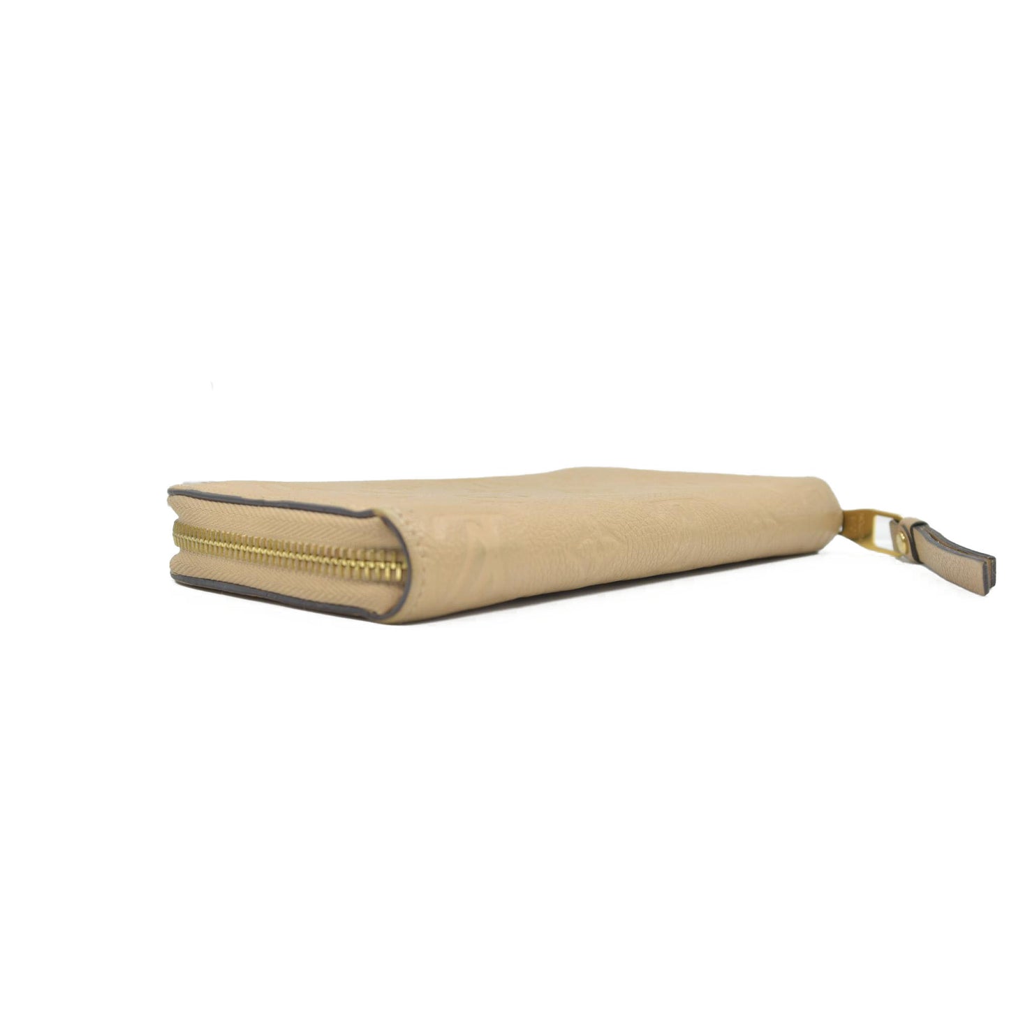$1170 2015 Louis Vuitton Empreinte Clemence Wallet Dune  CONSIGNMENT SP2145