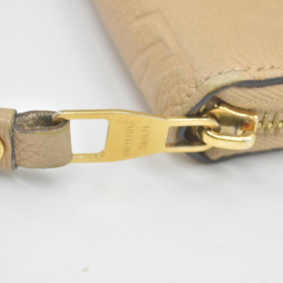 $1170 2015 Louis Vuitton Empreinte Clemence Wallet Dune  CONSIGNMENT SP2145