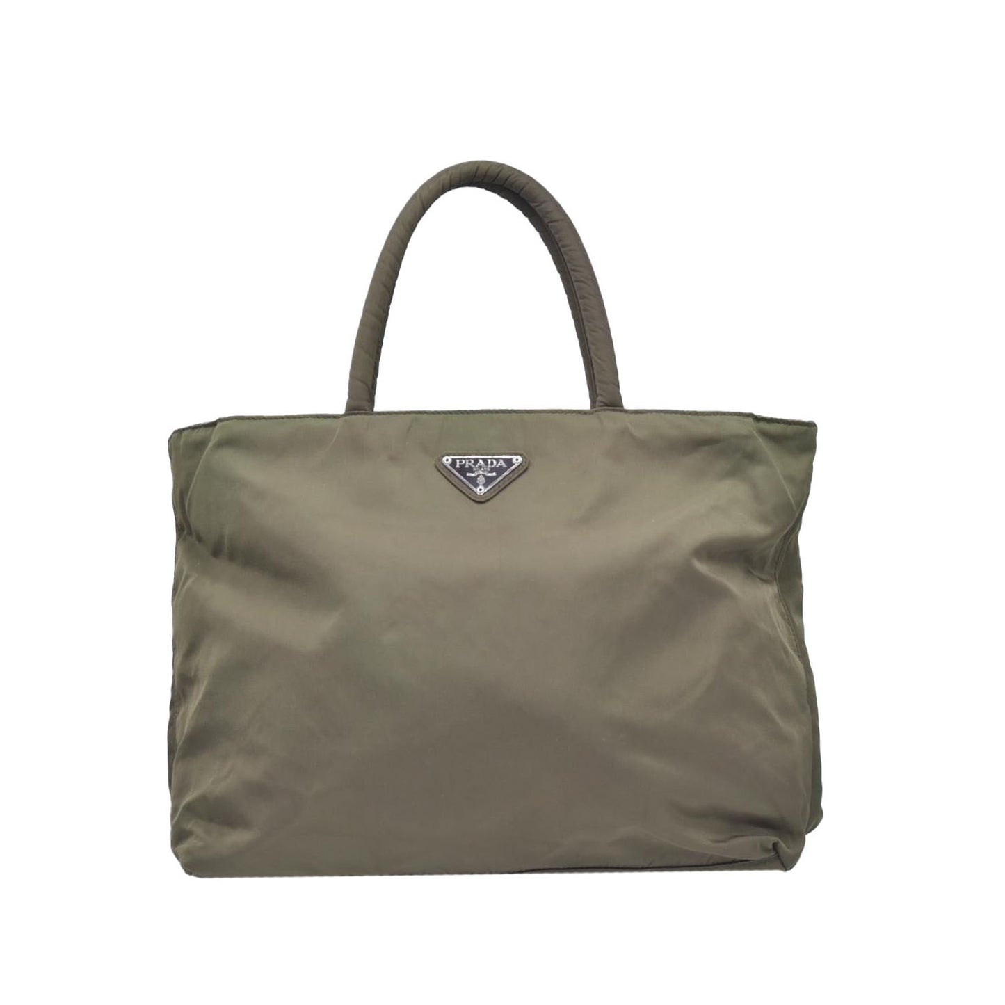 $1200 Prada Tessuto Nylon Top Handle Bag