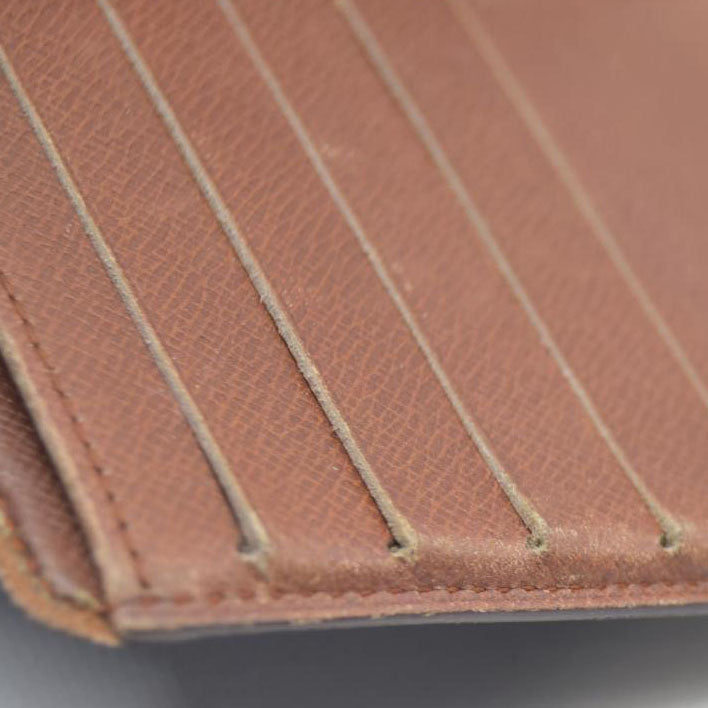 AUCTION $535 Louis Vuitton Monogram Porte Billets 10 Cartes Credit Bifold Wallet VI0052