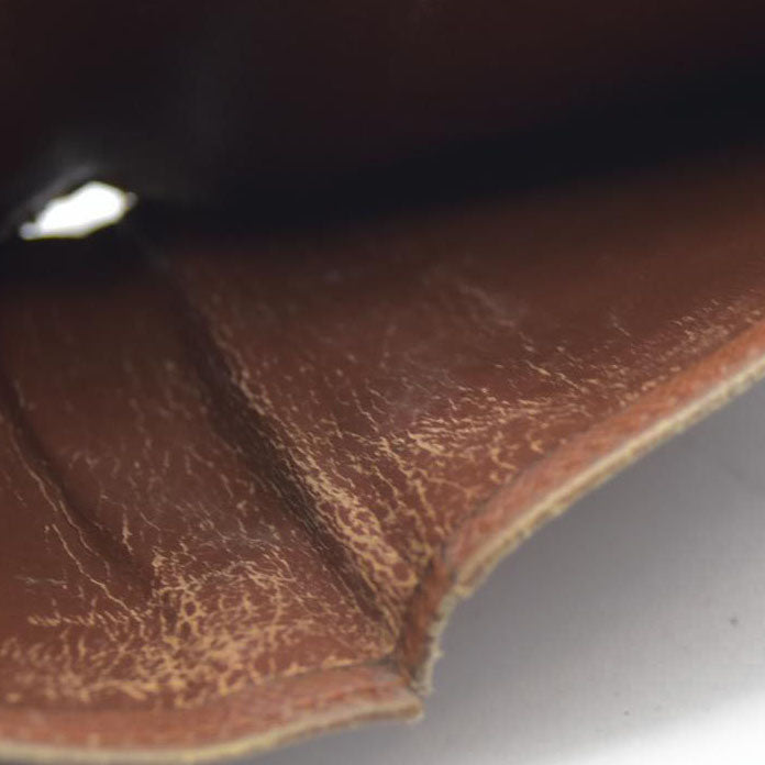 AUCTION $535 Louis Vuitton Monogram Porte Billets 10 Cartes Credit Bifold Wallet VI0052