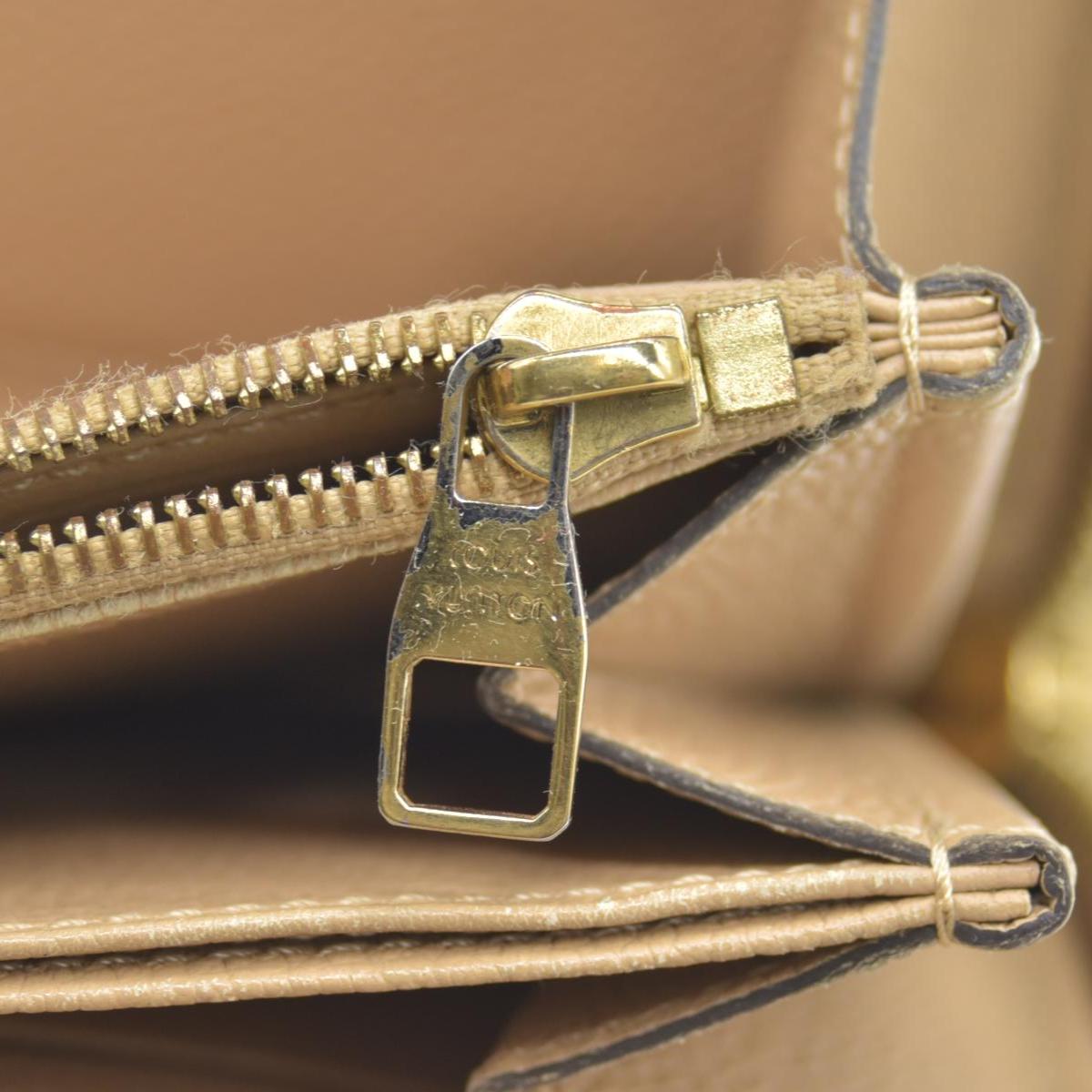 $1170 2015 Louis Vuitton Empreinte Clemence Wallet Dune  CONSIGNMENT SP2145