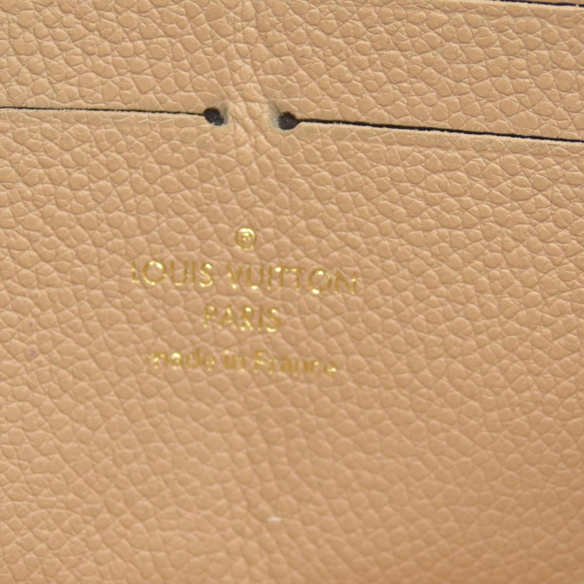$1170 2015 Louis Vuitton Empreinte Clemence Wallet Dune  CONSIGNMENT SP2145