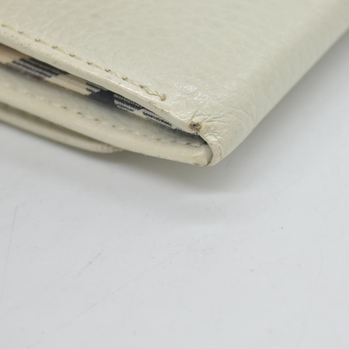 $720 BURBERRY Leather Long Bifold Wallet Purse Beige CONSIGNMENT